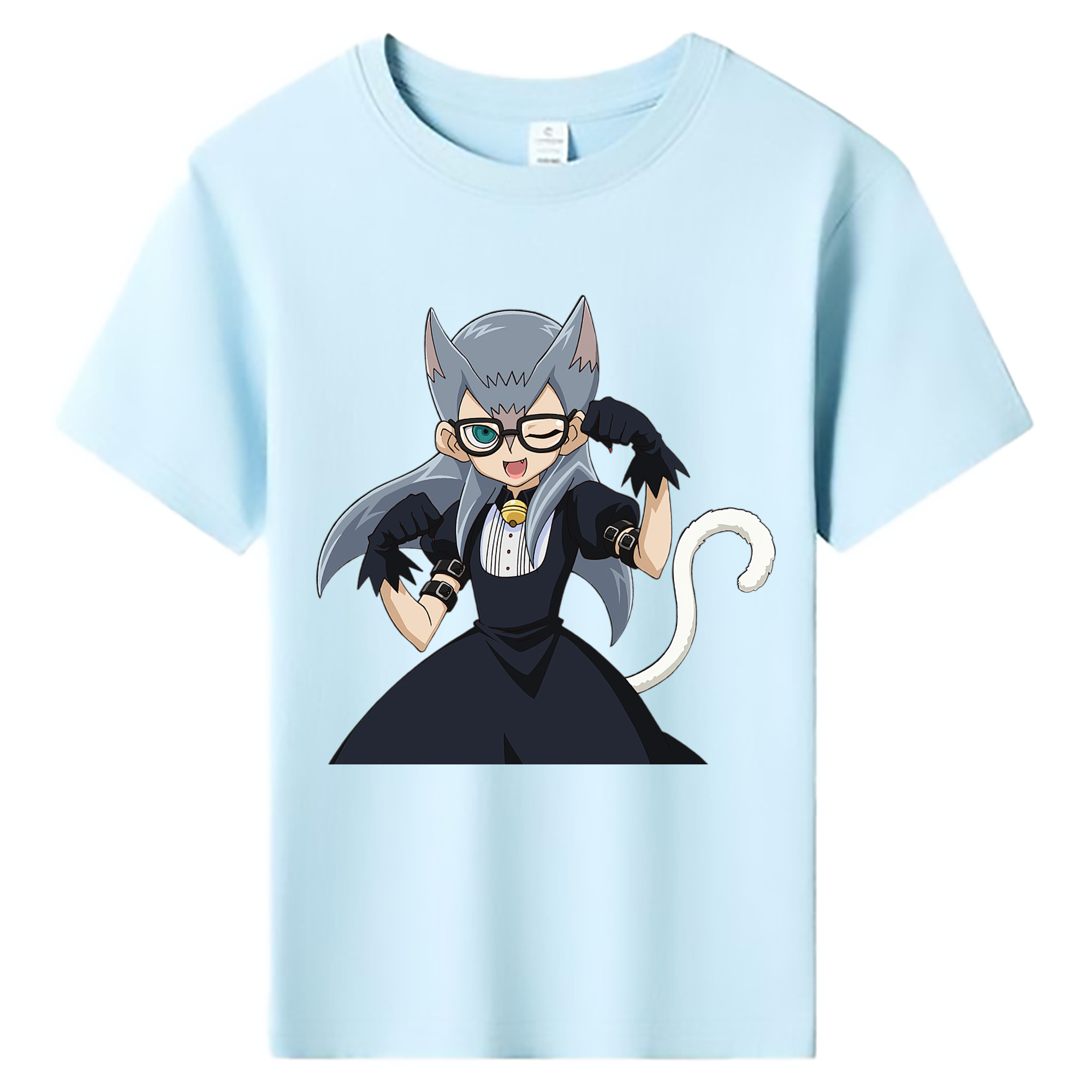 （画像用） 遊☆戯☆王 Yu-Gi-Oh! 綿100％キッズTシャツ（フロントプリント）